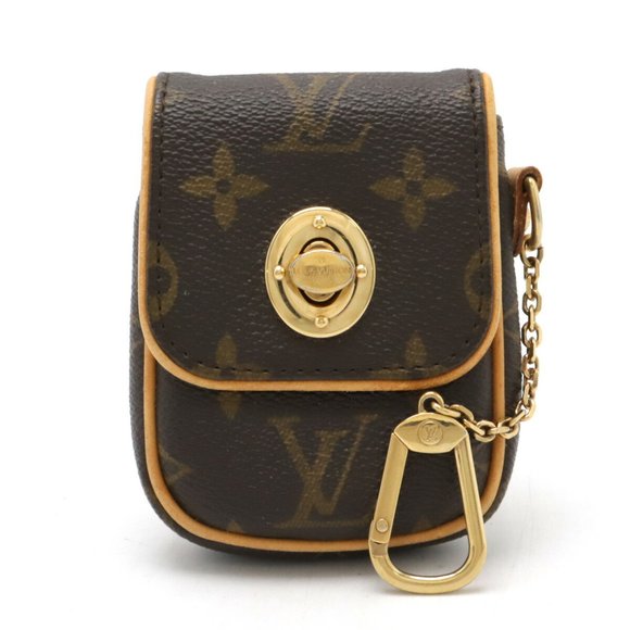 LOUIS VUITTON Brown Monogram Pochette Pouch